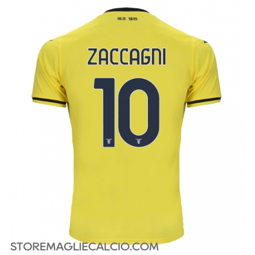 Lazio Mattia Zaccagni #10 Maglia Gara Trasferta Repliche 2024-25 Maniche Corte Lazio Mattia Zaccagni #10 Maglia Gara Trasferta Repliche 2024-25 Maniche Corte
